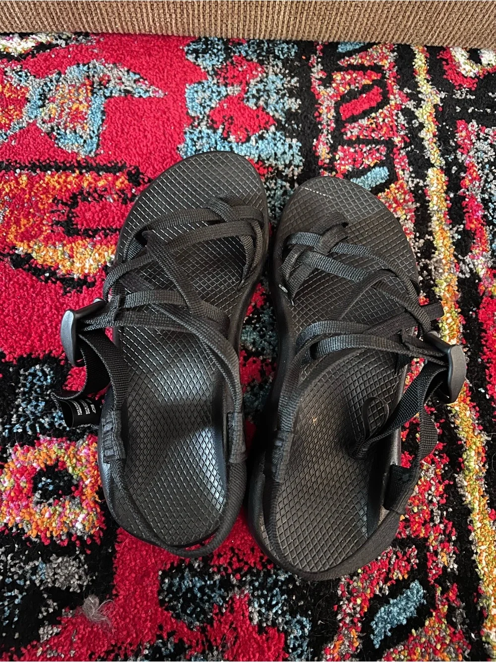 Chaco Women’s Strappy Sport Sandal in Black